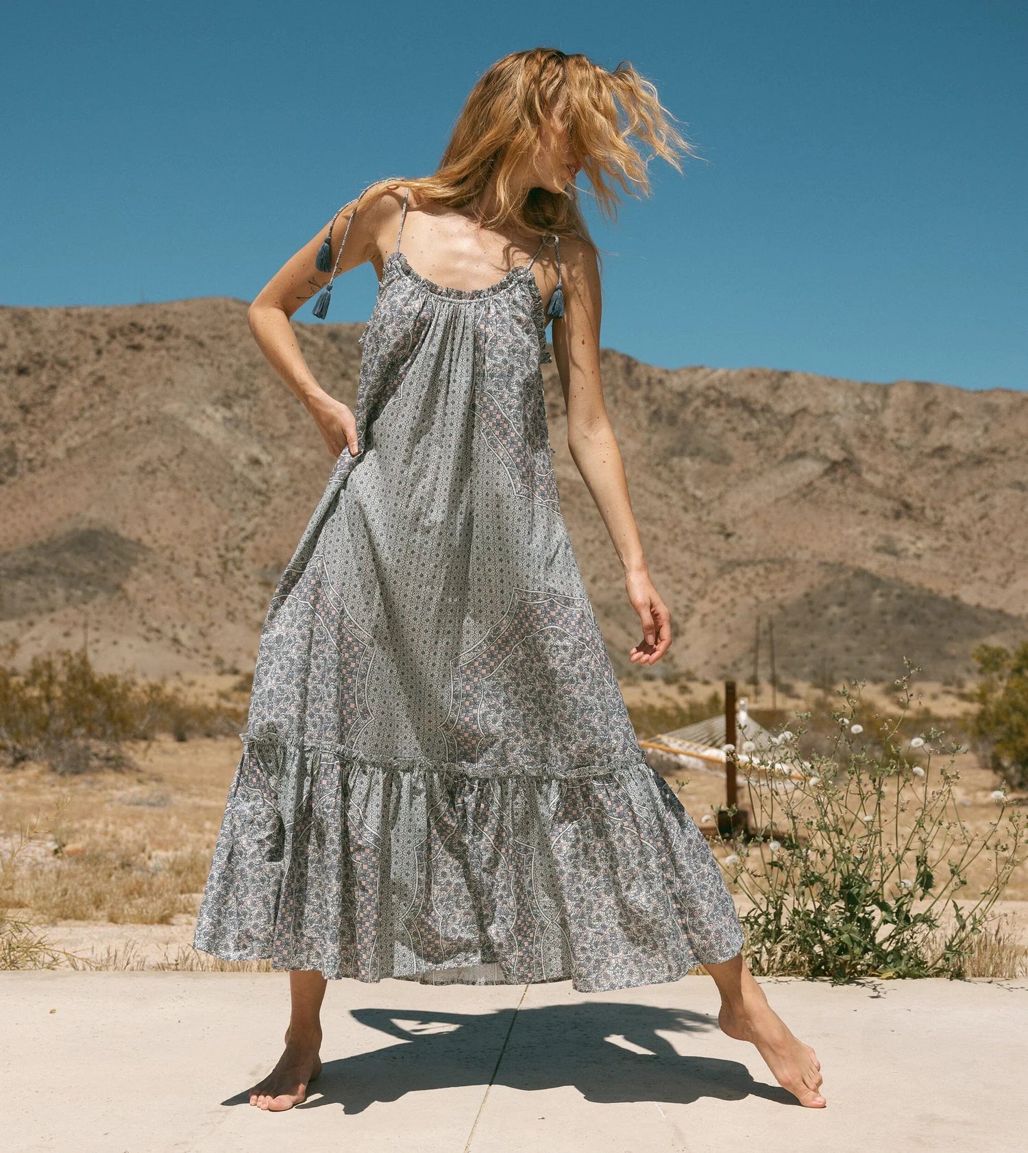 Cindy Ankle Dress  Freda Head