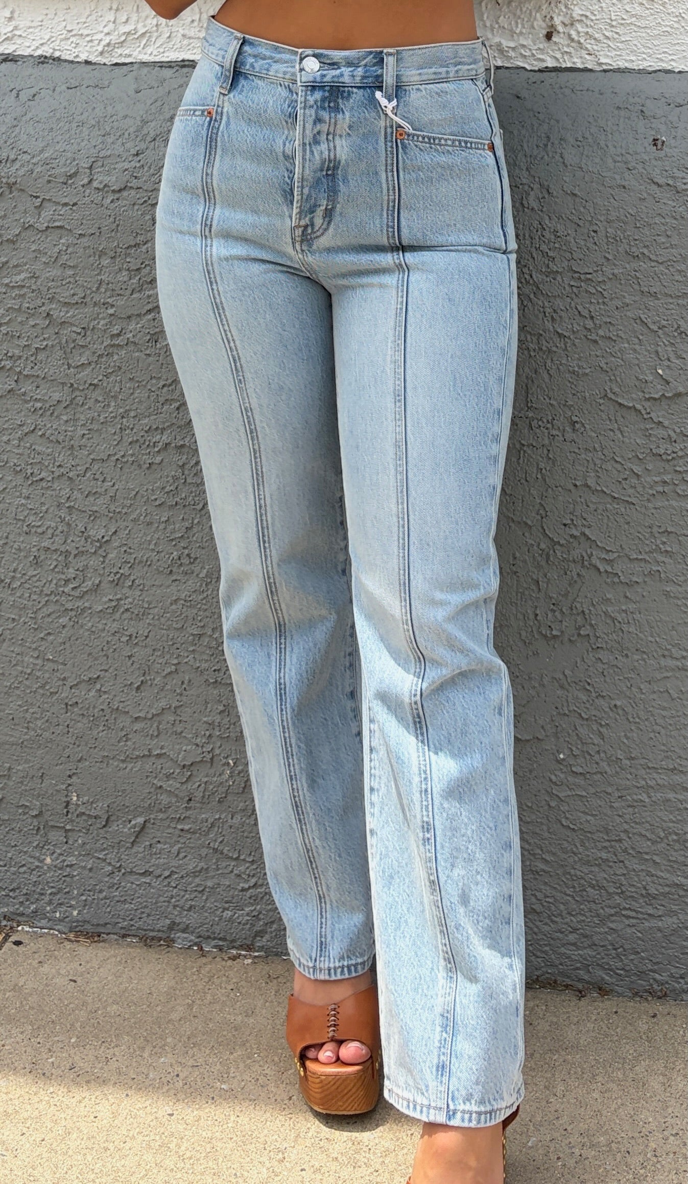Cassie Super High Rise Straight