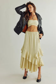 Autumn Promenade Maxi Skirt