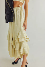 Autumn Promenade Maxi Skirt