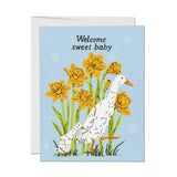 Baby Goose Greeting Card