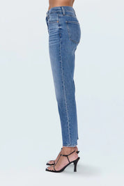 Bri High Rise Slim Straight