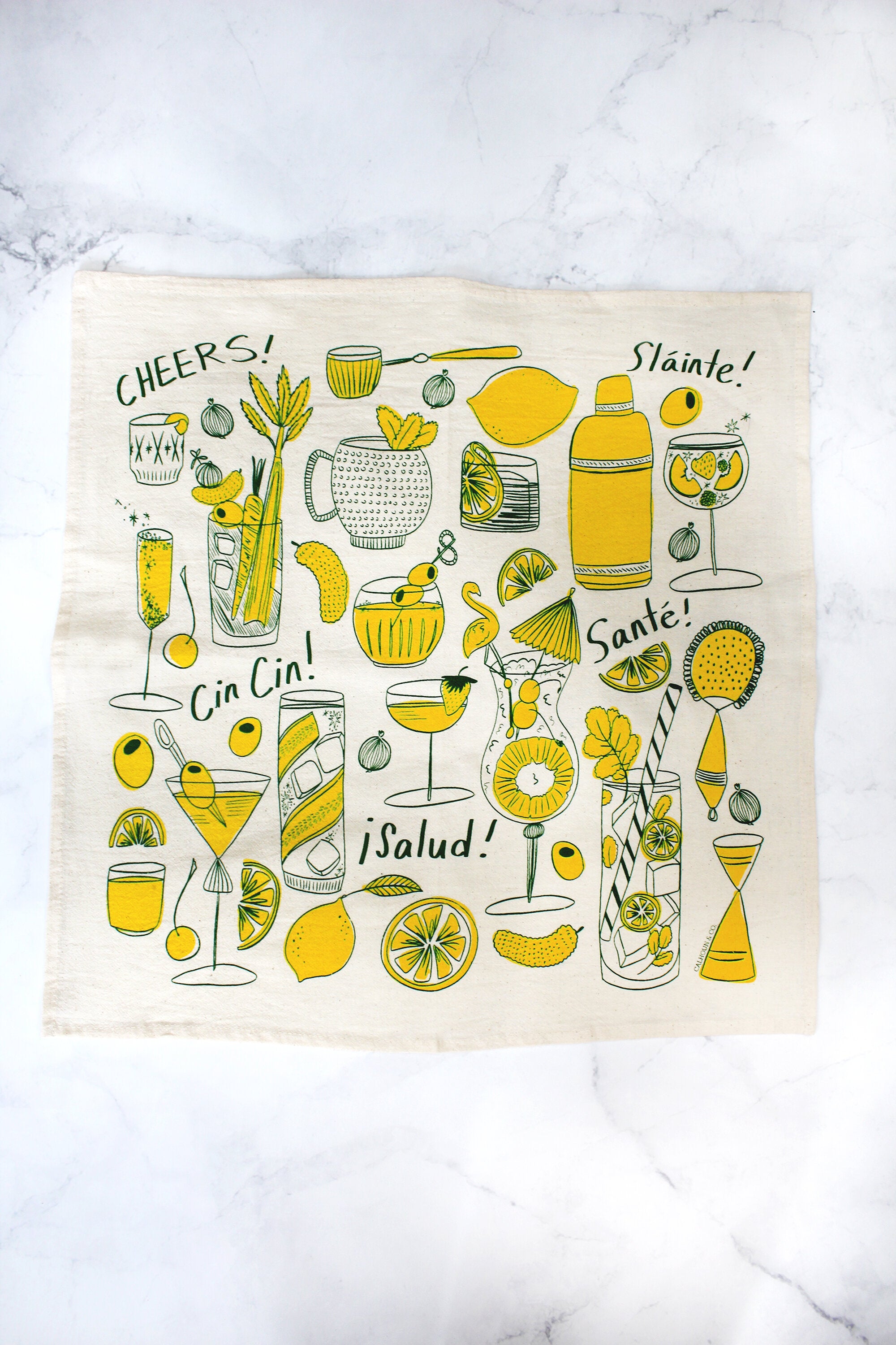 Printed Tea Towel