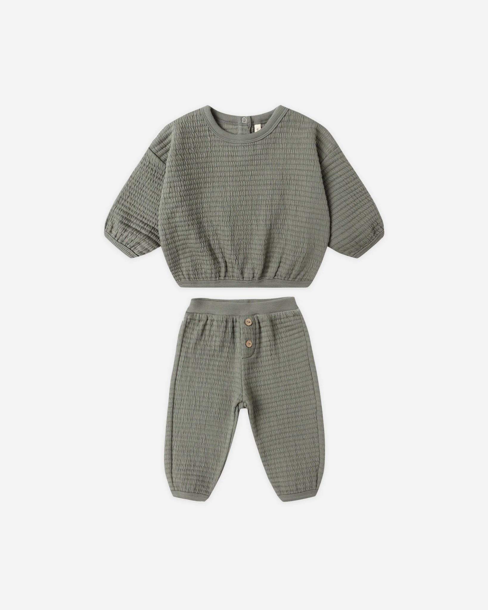 Textured Sweat Set