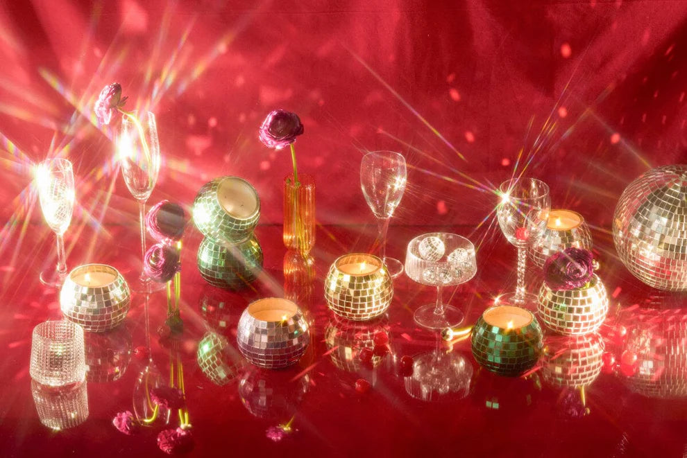 Disco Ball Candle