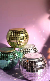 Disco Ball Candle
