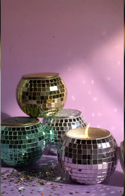 Disco Ball Candle