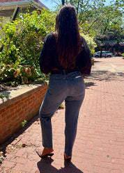 Bri High Rise Slim Straight