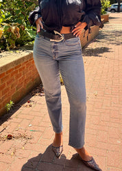 Bri High Rise Slim Straight