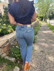 Bri High Rise Slim Straight