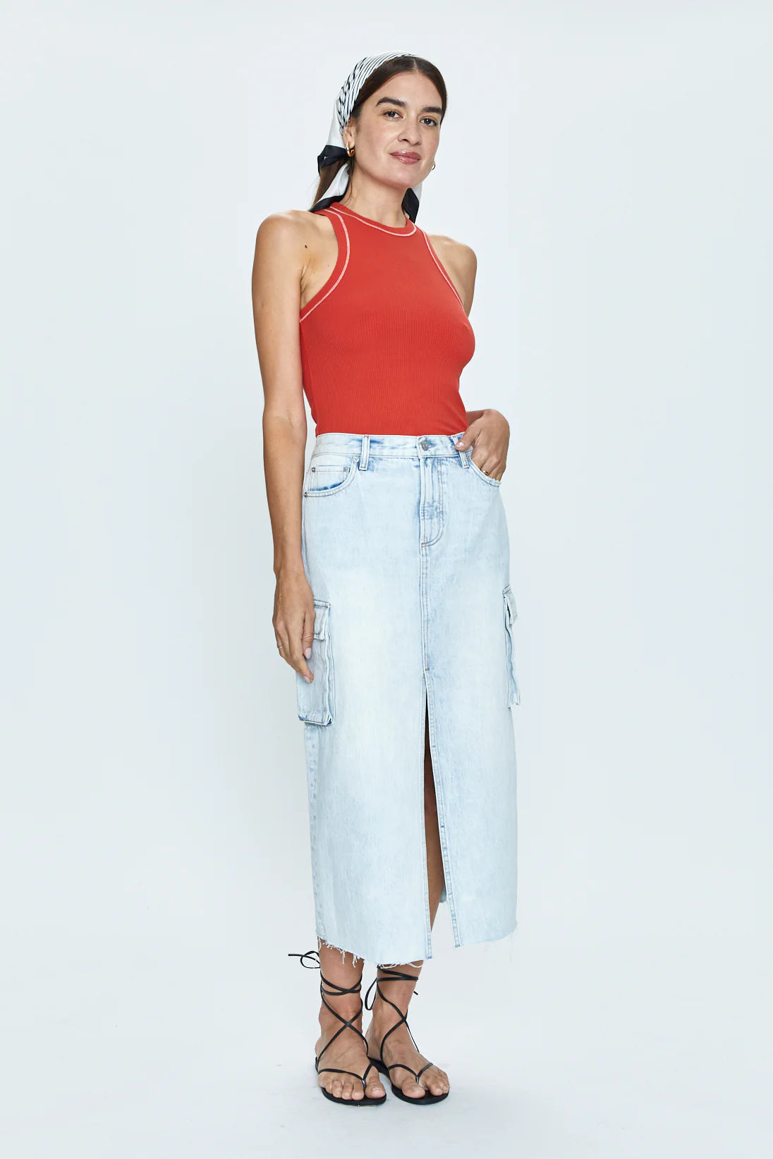 McKayla Denim Skirt