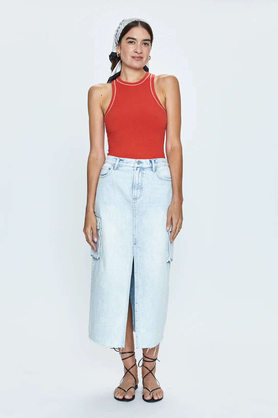 McKayla Denim Skirt