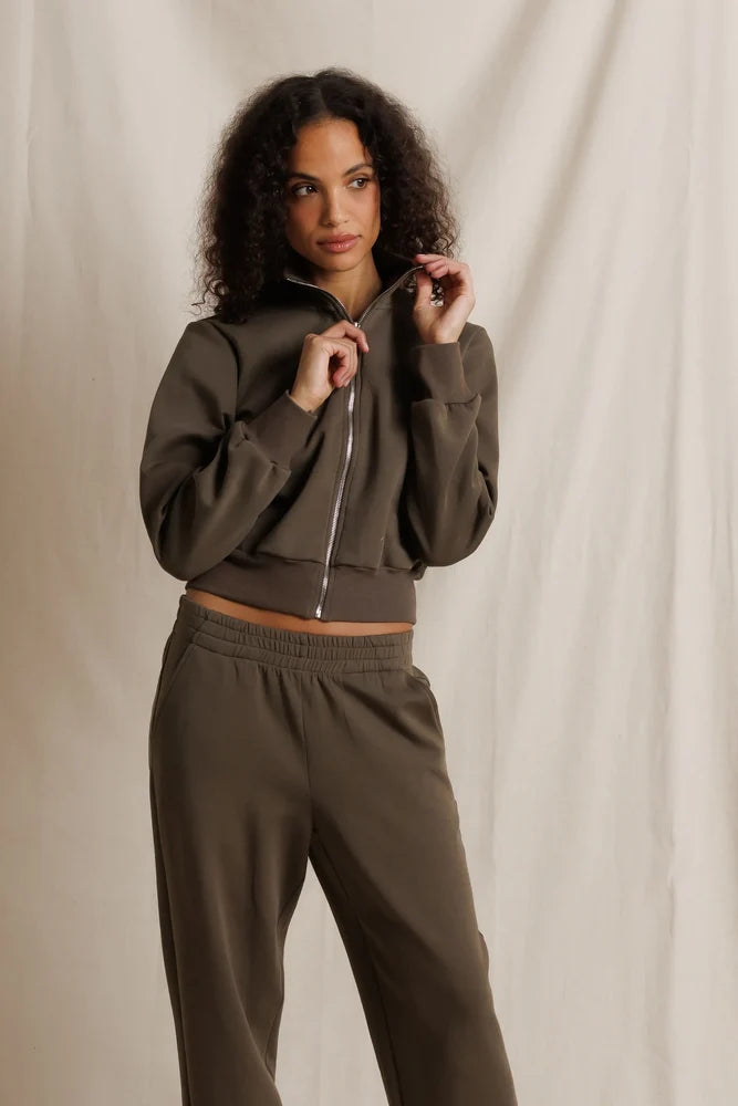 Milana Pureform Cropped Track Jacket