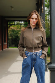 Milana Pureform Cropped Track Jacket