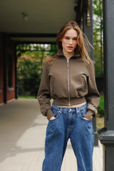 Milana Pureform Cropped Track Jacket