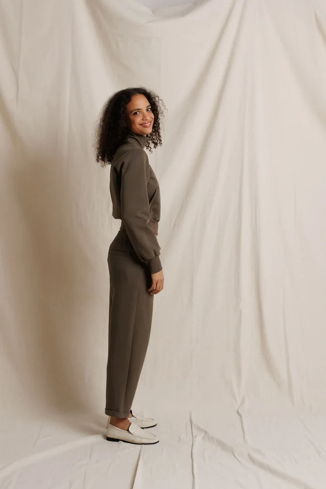 Milana Pureform Cropped Track Jacket