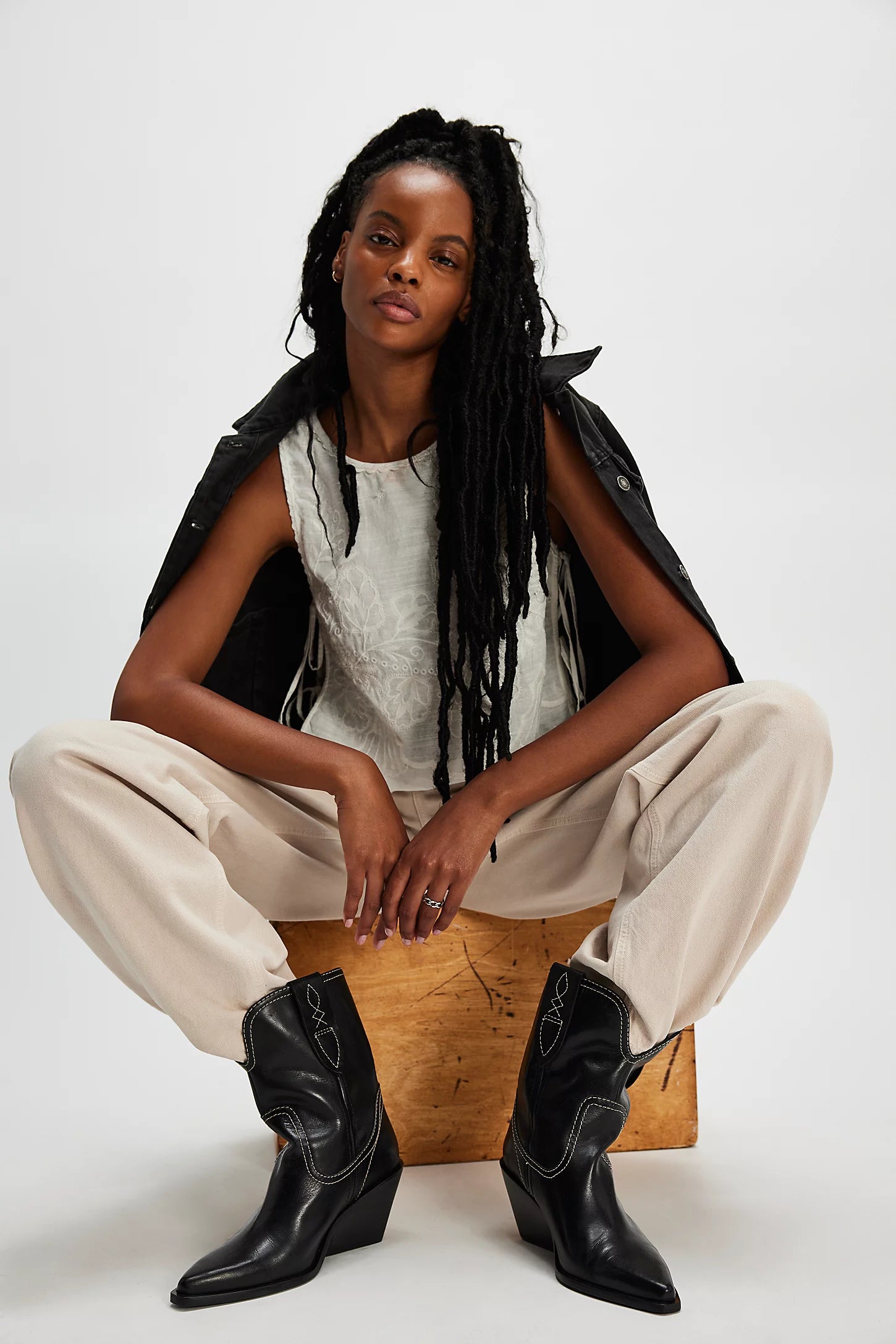 Pitchfork Point Western Boot