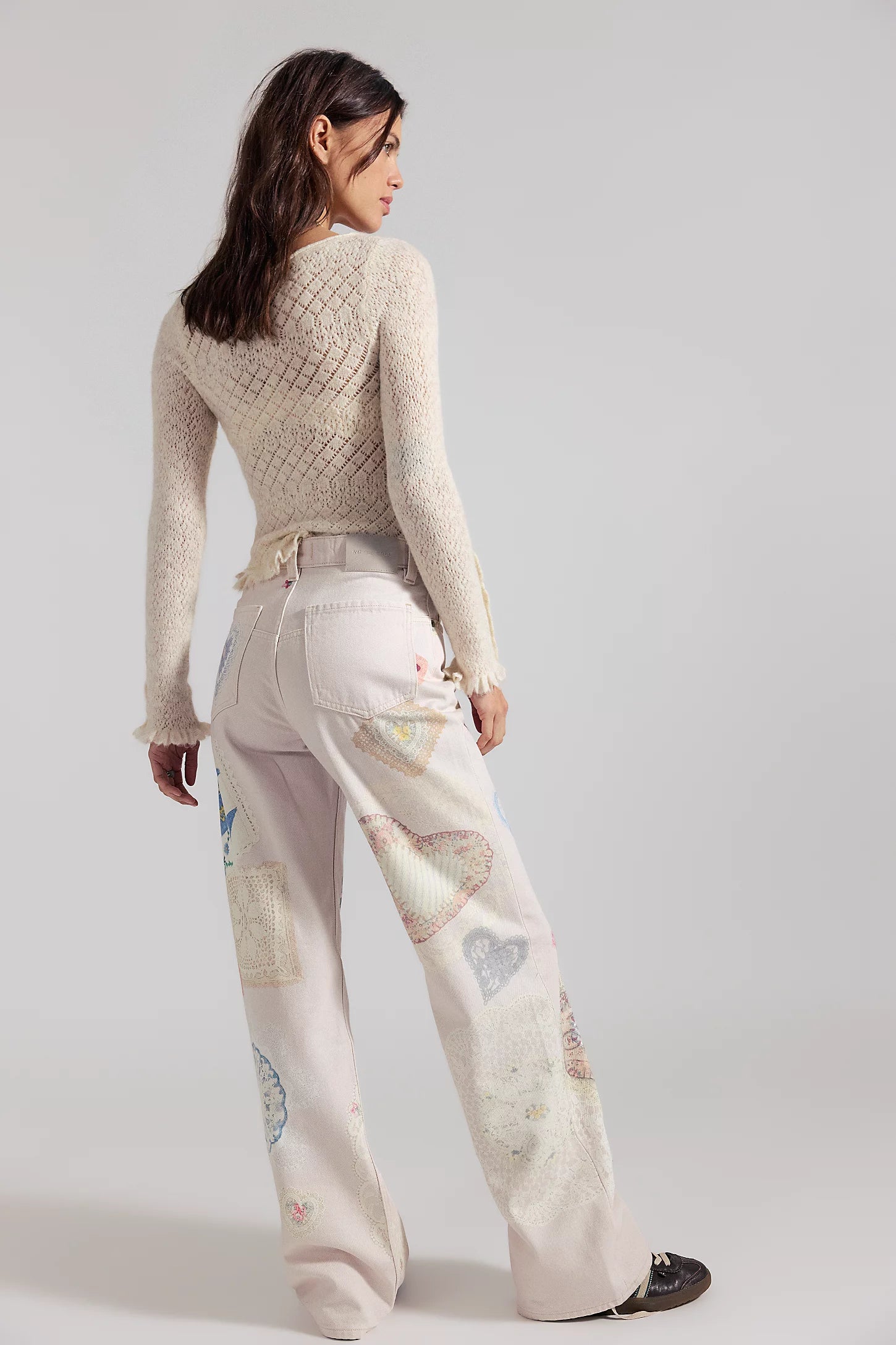 Printed Straight Leg
