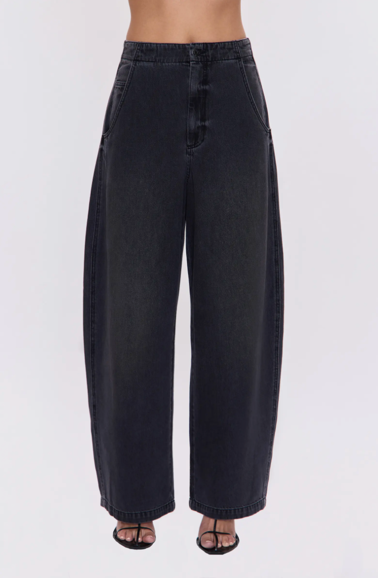 Lottie High Rise Relaxed Bowed Leg