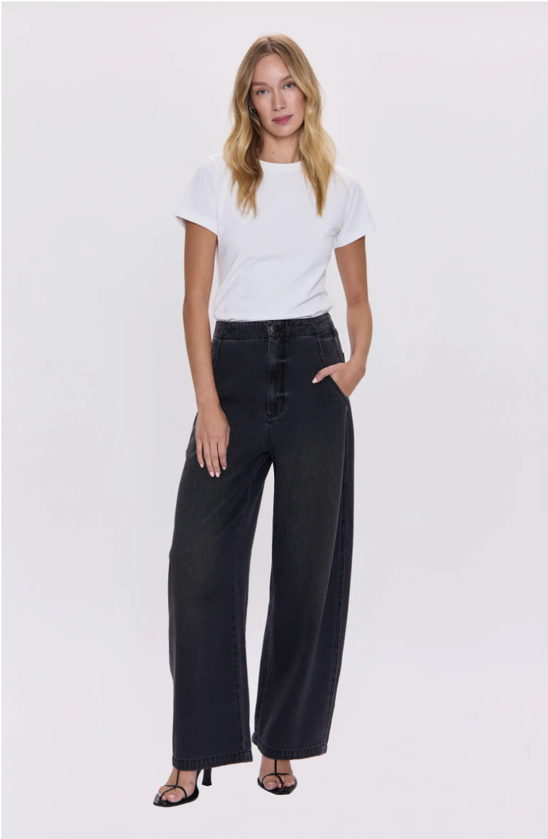 Lottie High Rise Relaxed Bowed Leg
