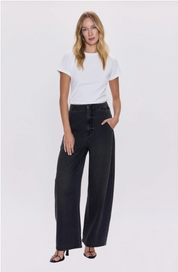 Lottie High Rise Relaxed Bowed Leg