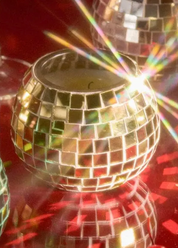 Disco Ball Candle