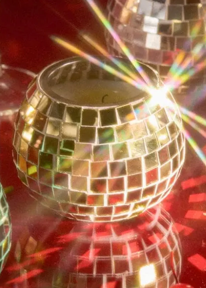 Disco Ball Candle