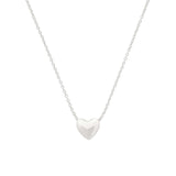 Small Puffy Heart Necklace