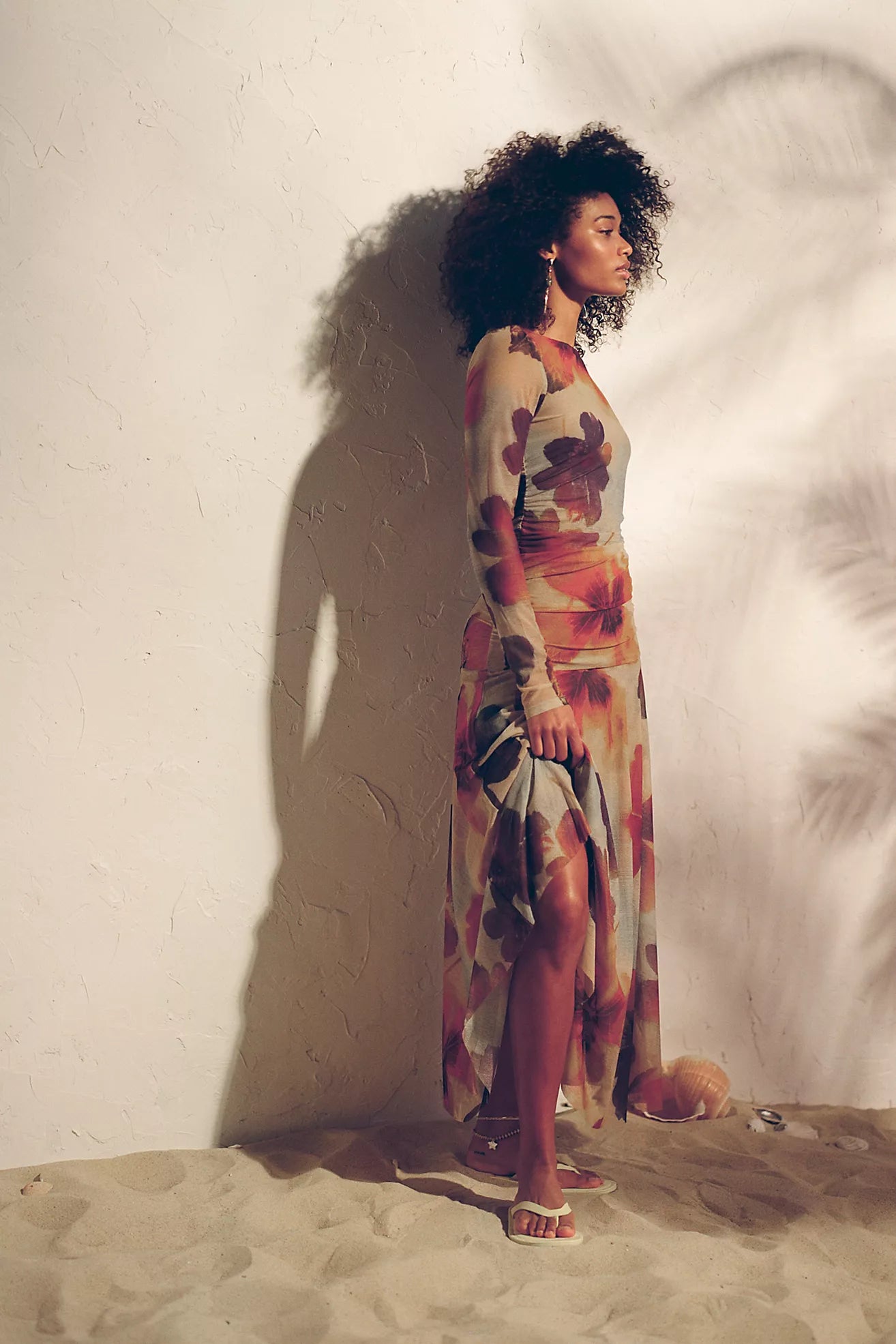 Sunnei Mesh Maxi Dress