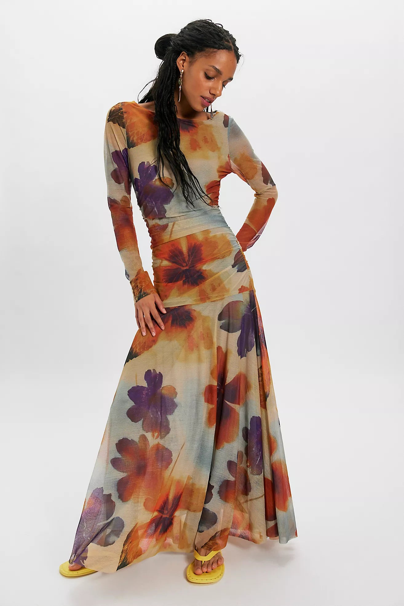 Sunnei Mesh Maxi Dress