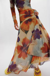 Sunnei Mesh Maxi Dress