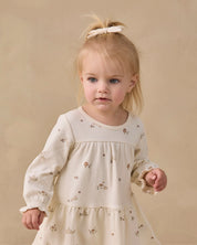 Tiered Jersey Dress