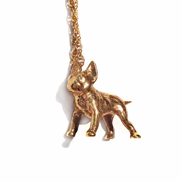 Tiny Frenchie Lover Necklace