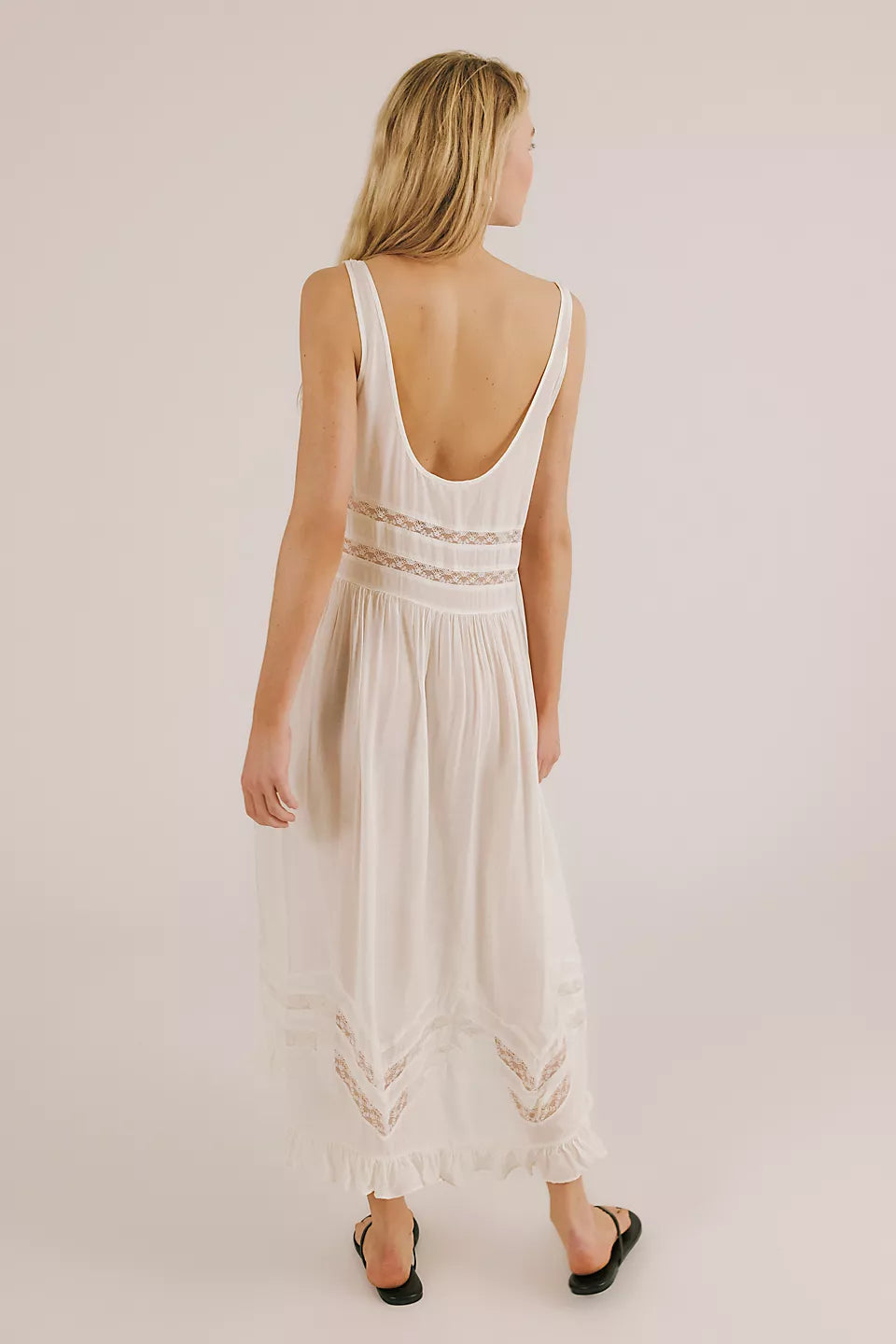 Voile and Lace Midi